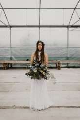 Industrial and Botanical Green House Wedding (59)