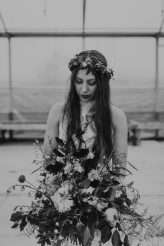 Industrial and Botanical Green House Wedding (60)