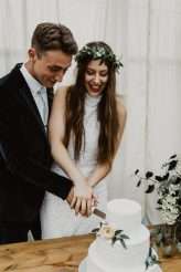 Industrial and Botanical Green House Wedding (70)