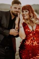 Intimate & Sparkly Desert Vow Renewal (11)