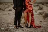 Intimate & Sparkly Desert Vow Renewal (14)