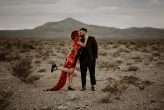 Intimate & Sparkly Desert Vow Renewal (24)
