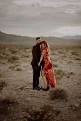 Intimate & Sparkly Desert Vow Renewal (8)