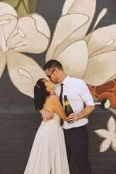 Intimate Wedding at The Las Vegas Neon Boneyard & a Bride with a Broken Wrist! (35)