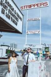 Intimate Wedding at The Las Vegas Neon Boneyard & a Bride with a Broken Wrist! (40)