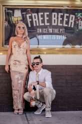 Sparkly Shotgun Wedding in Las Vegas (28)