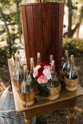 Tuscan Pool Party Wedding With Frida Kahlo Bride & All the Guests in White (42)