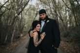 A Rustic & Gothic Halloween Wedding (41)