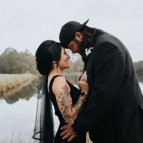 A Rustic & Gothic Halloween Wedding (43)