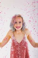 n Roll Bride Confetti Shoot