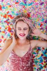 n Roll Bride Confetti Shoot