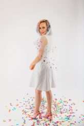 n Roll Bride Confetti Shoot