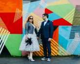 Day of the Dead meets Rock n Roll Wedding in a Jail! (51)