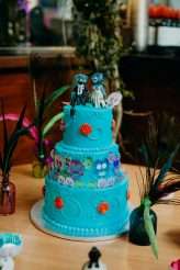 Day of the Dead meets Rock n Roll Wedding in a Jail! (71)