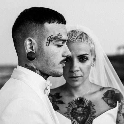 Edgy Sicilian Wedding By the Sea (31)