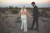 Las Vegas Desert Elopement & a Bride with Two Dresses! (40)