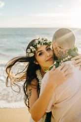 Minimalist & Tropical Maui Beach Wedding (47)