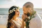 Minimalist & Tropical Maui Beach Wedding (54)