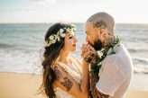 Minimalist & Tropical Maui Beach Wedding (55)