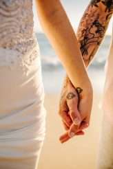 Minimalist & Tropical Maui Beach Wedding (57)