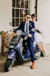 Retro Inspired Steam Railway Museum Wedding (29)