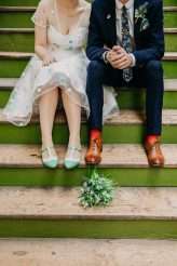 Retro Inspired Steam Railway Museum Wedding (30)