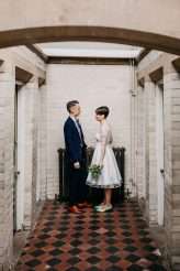 Retro Inspired Steam Railway Museum Wedding (34)