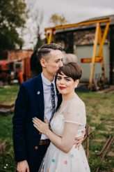 Retro Inspired Steam Railway Museum Wedding (38)