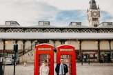 Retro Inspired Steam Railway Museum Wedding (55)