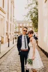 Retro Inspired Steam Railway Museum Wedding (56)