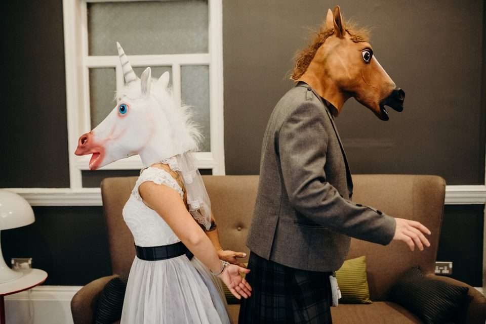 “Casual Unicorns” Wedding Planned in Three Months · Rock n Roll Bride