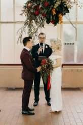 Classic Hollywood Wedding in a Botanical Garden With a Blonde Bombshell Bride (11)