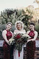 Classic Hollywood Wedding in a Botanical Garden With a Blonde Bombshell Bride (38)