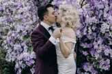 Classic Hollywood Wedding in a Botanical Garden With a Blonde Bombshell Bride (43)