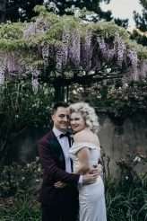 Classic Hollywood Wedding in a Botanical Garden With a Blonde Bombshell Bride (44)