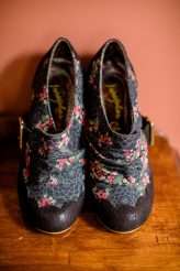 Dark Botanical Wedding at Islington Metal Works (1)