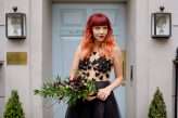 Dark Botanical Wedding at Islington Metal Works (6)