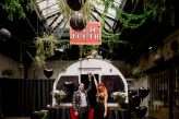 Dark Botanical Wedding at Islington Metal Works (63)