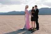 Dry Lake Bed Las Vegas Elopement with the Bride in Pink (46)