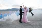 Dry Lake Bed Las Vegas Elopement with the Bride in Pink (73)