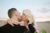 Dry Lake Bed Las Vegas Elopement with the Bride in Pink (76)