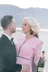 Dry Lake Bed Las Vegas Elopement with the Bride in Pink (86)