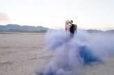 Dry Lake Bed Las Vegas Elopement with the Bride in Pink (88)