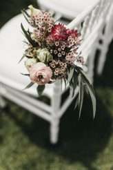 Farm Wedding with Piglets, Their French Bulldog & Lots of Rum! (22)