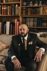 Farm Wedding with Piglets, Their French Bulldog & Lots of Rum! (24)