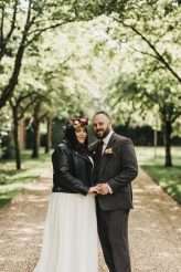 Farm Wedding with Piglets, Their French Bulldog & Lots of Rum! (37)