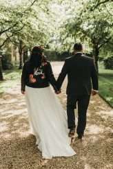 Farm Wedding with Piglets, Their French Bulldog & Lots of Rum! (38)