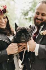 Farm Wedding with Piglets, Their French Bulldog & Lots of Rum! (40)