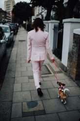 Intimate London Wedding with The Grooms in Matching Pink Suits! (12)