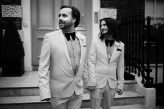 Intimate London Wedding with The Grooms in Matching Pink Suits! (27)